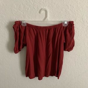 Off the shoulder top